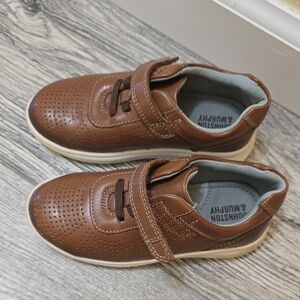 Johnston & Murphy Brown Kids Dress Shoes